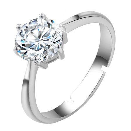 Engagement Ring 925 Sterling Silver Ring